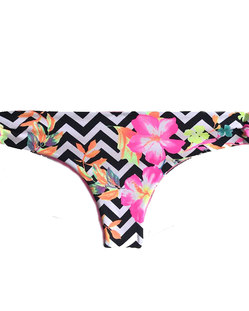 TANGA CHEVRON FLORAL