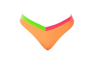 TANGA ANALU BICOLOR NARANJA