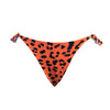TANGA VOLANTE LEOPARDO NARANJA