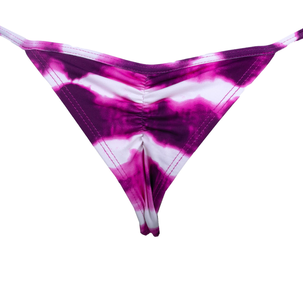 TANGA RIPPLE TIE DYE MORADO