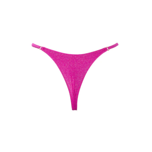 MINI TANGA REGULABLE LUREX ROSA PINK