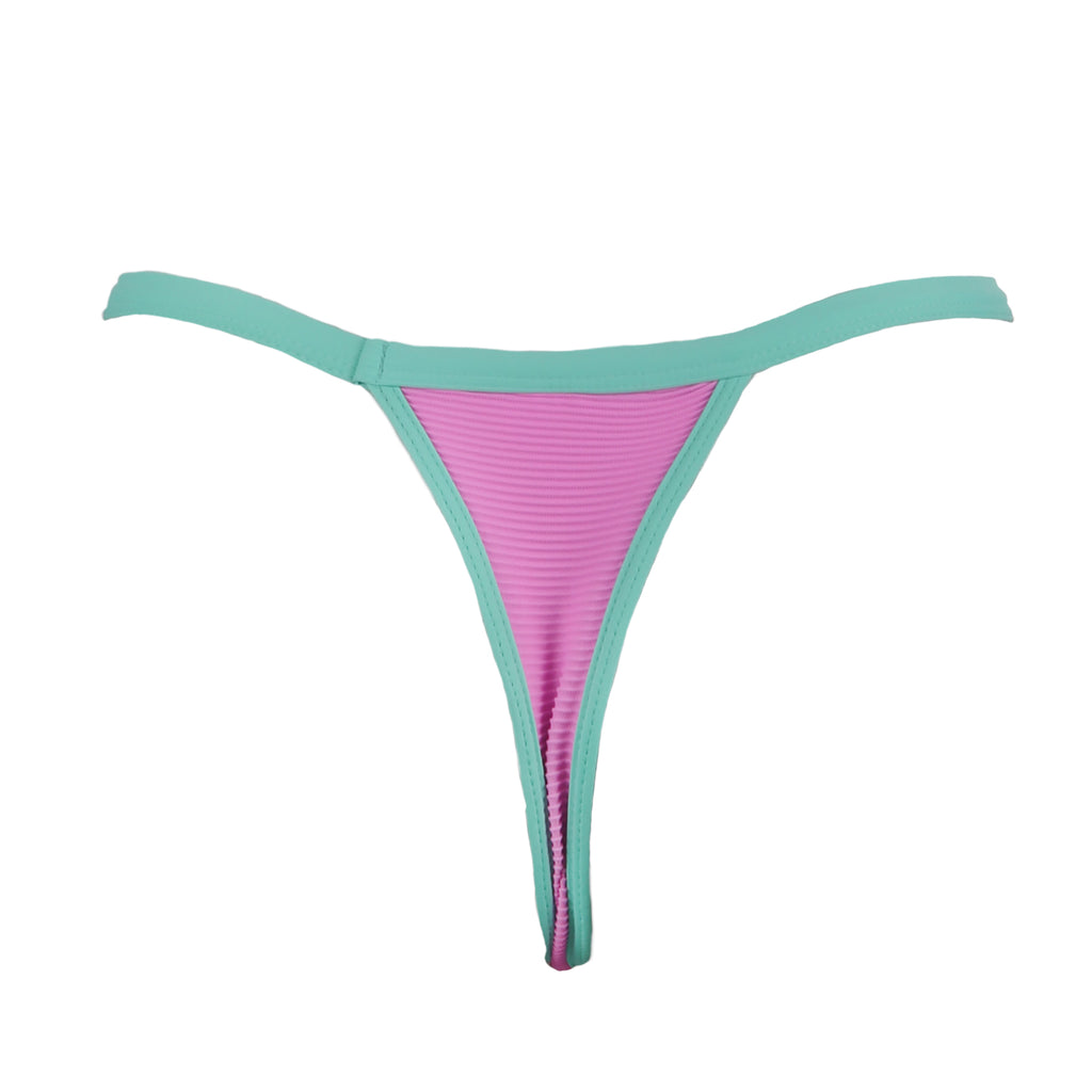 MINI TANGA BICOLOR ROSA