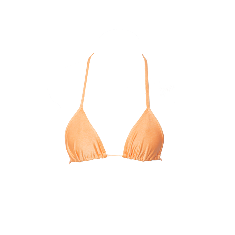 TOP TRIÁNGULO SHINE NARANJA