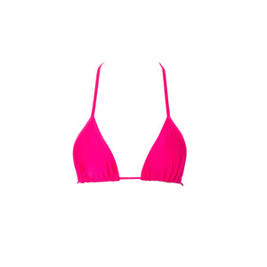 TOP TRIÁNGULO SHINE ROSA PINK