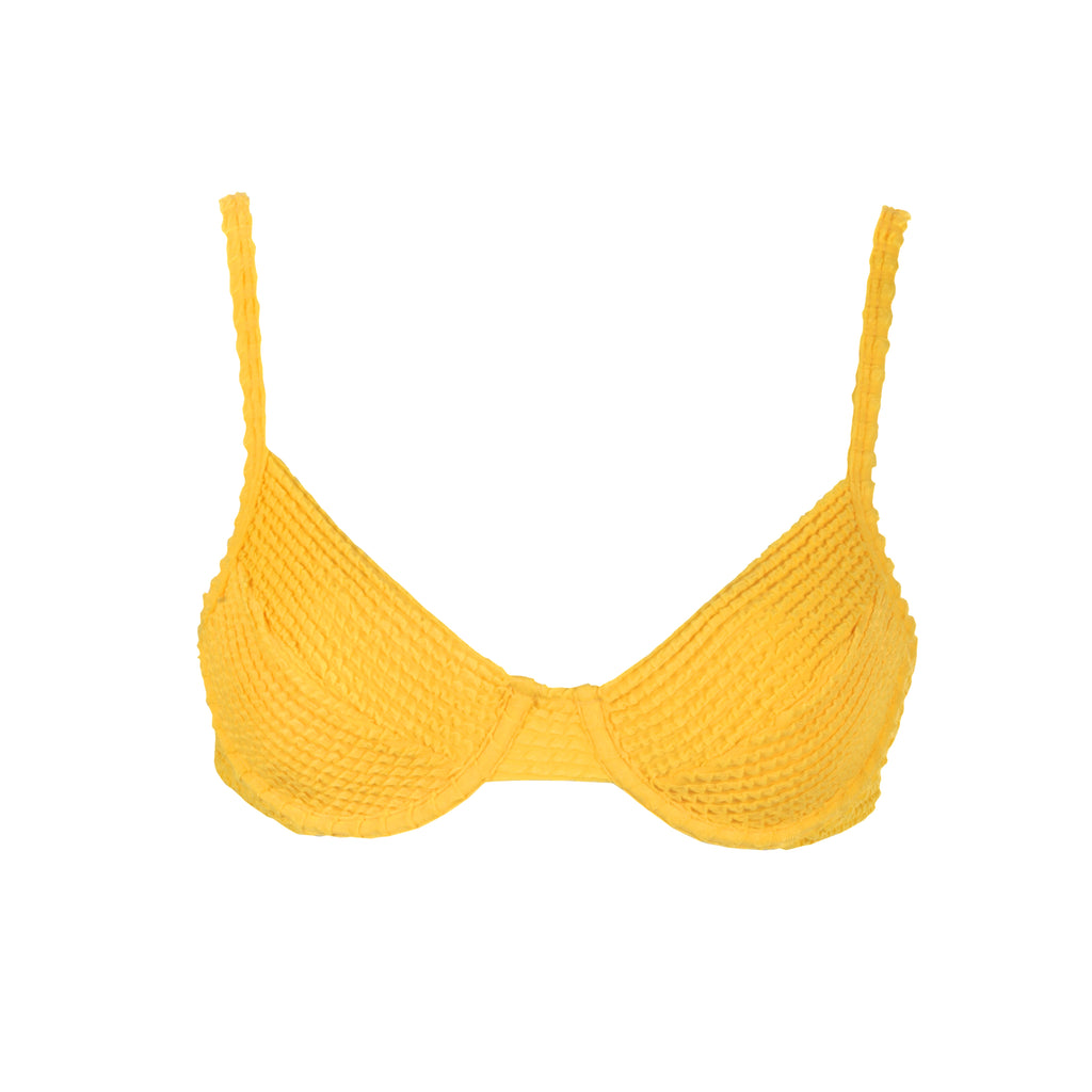 TOP CON ARO MÔNACO AMARILLO