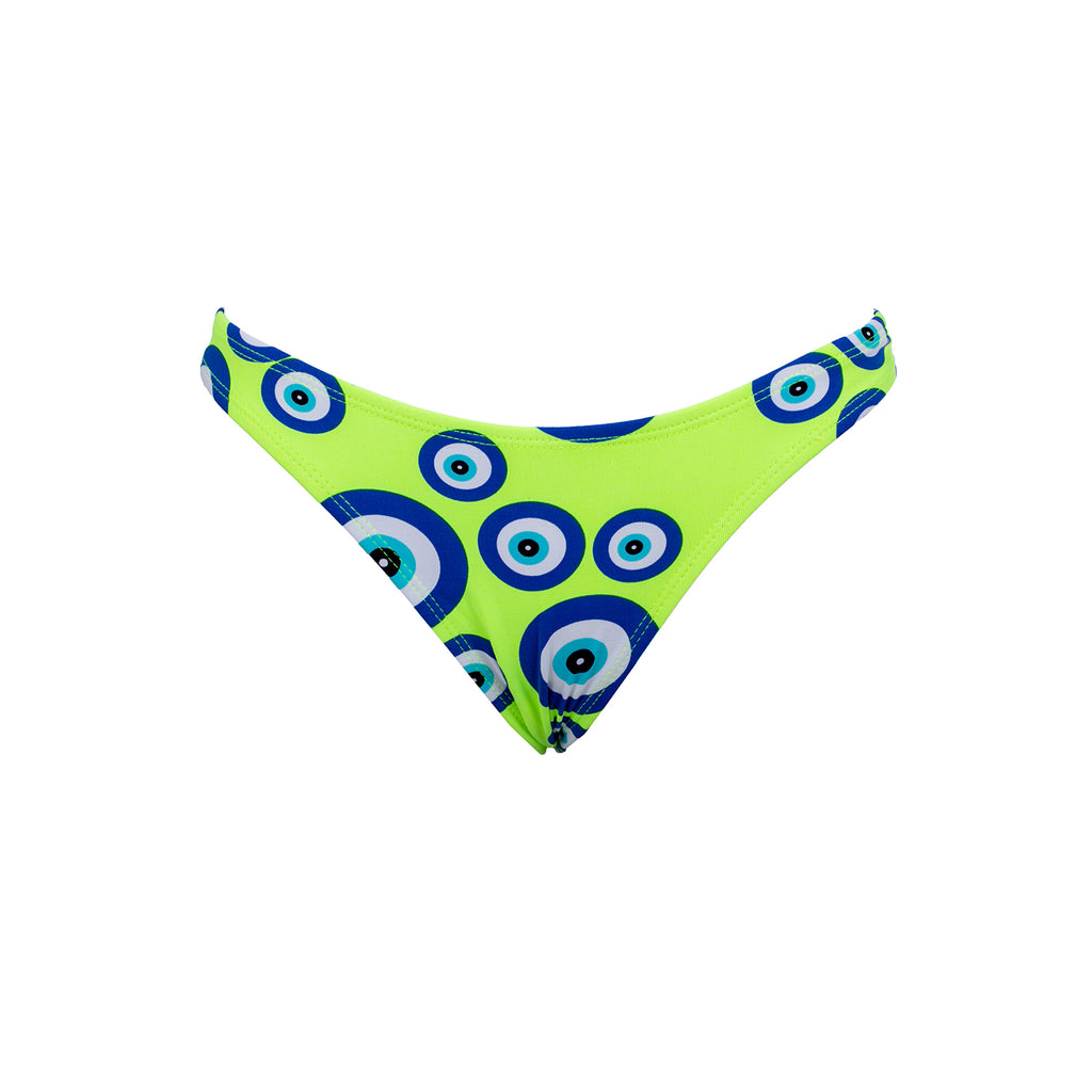 TANGA ASA DELTA OJOS VERDE NEON