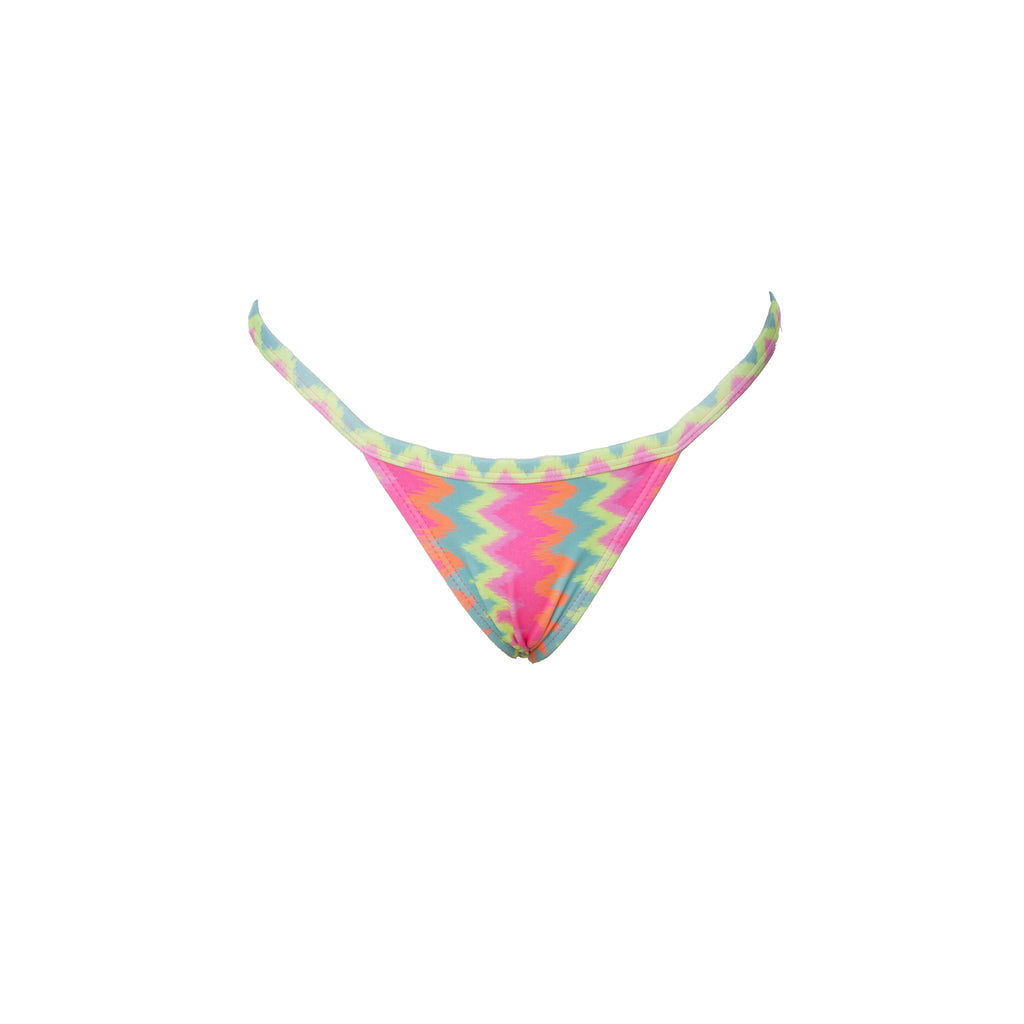 MINI TANGA CHEVRON ROSA COLORES