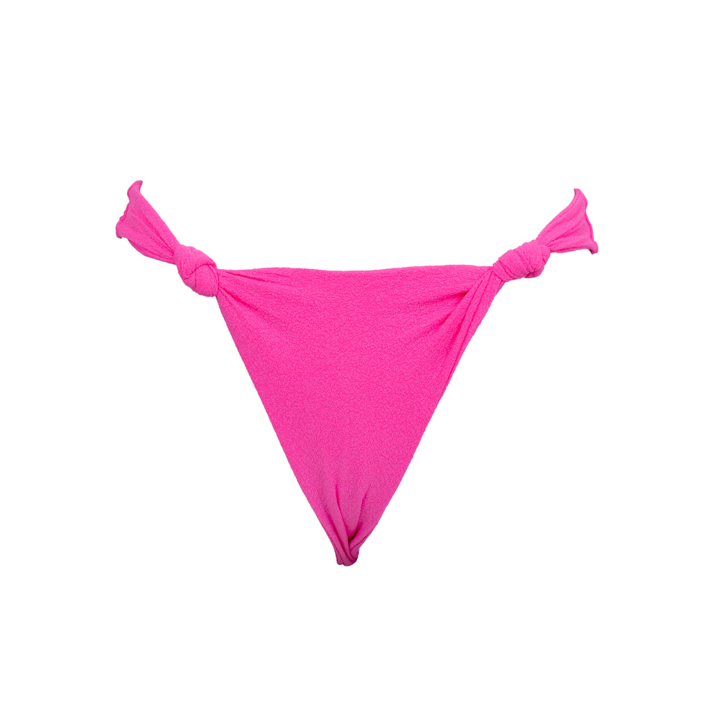 TANGA AVIADOR NUDO CRISPY ROSA NEON