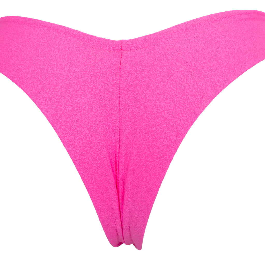 TANGA AVIADOR NUDO CRISPY ROSA NEON