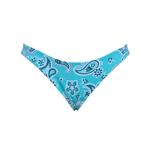 TANGA ASA DELTA PAISLEY AZUL