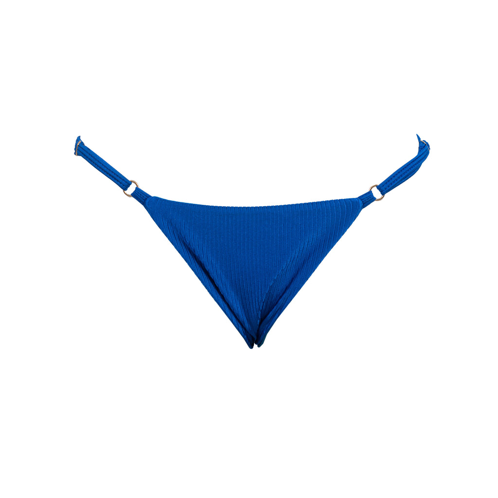 MINI TANGA REGULABLE TEXTURIZADO AZUL MARINO