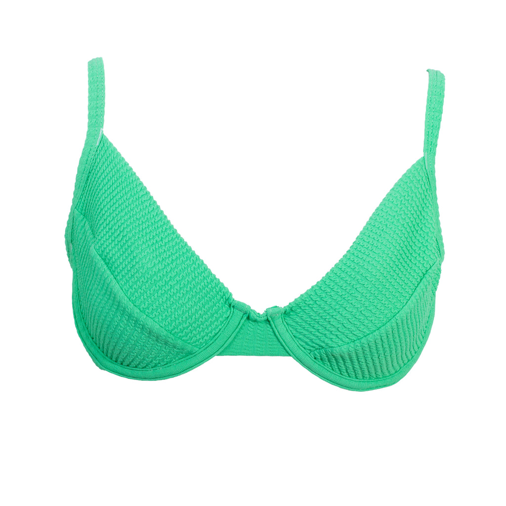 TOP CON ARO TWISTER VERDE