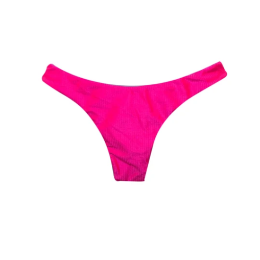 TANGA ASA DELTA TEXTURIZADO ROSA NEON