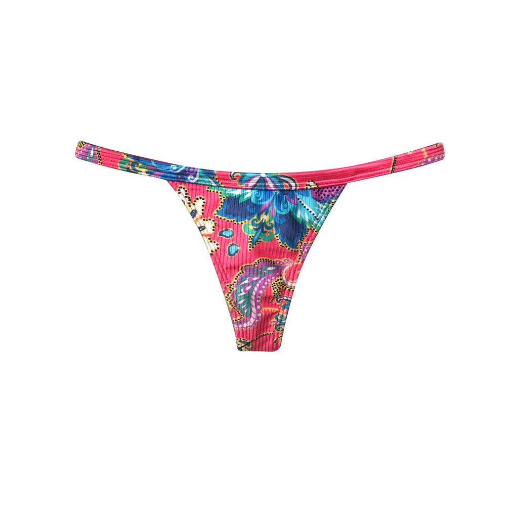 MINI TANGA TEXTURIZADO PAISLEY VALÊNCIA