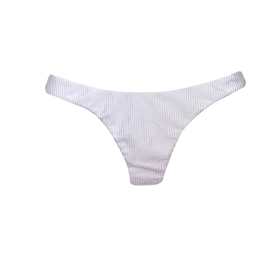 TANGA ASA DELTA TEXTURIZADO BLANCO